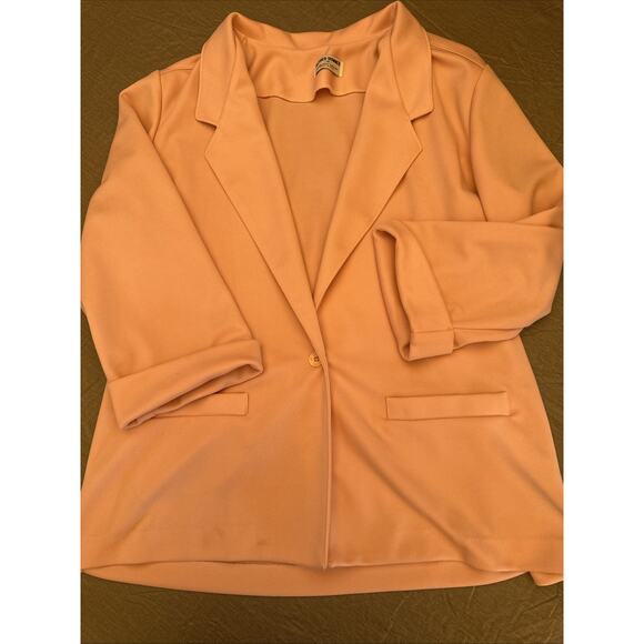 Alfred Dunner 2-Piece Skirt Suit Set Pink Large 18 Formal Workwear Corpcore - Picture 2 of 16